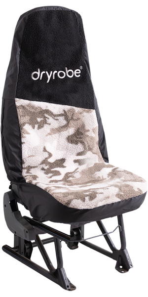 2026 Dryrobe Single Car Seat Cover SINGLECSC - Sand Camo / Black